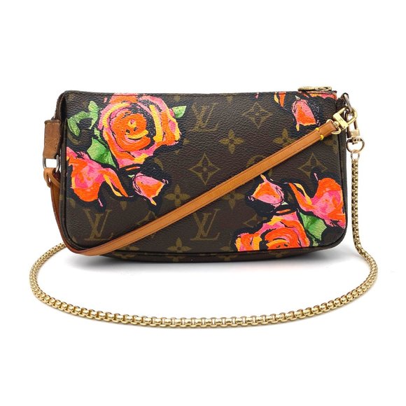 LV Stephen Sprouse Pochette accessoires - Model : Roses - Good condition - Picture 1 of 16